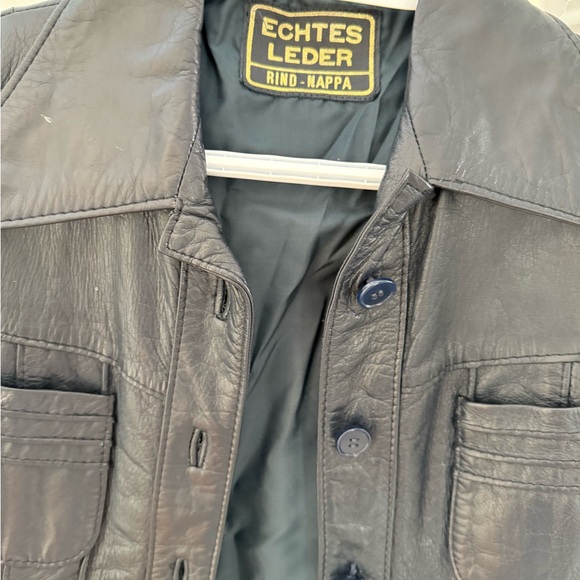 Vintage Napa Leather Coat - Picture 7 of 10